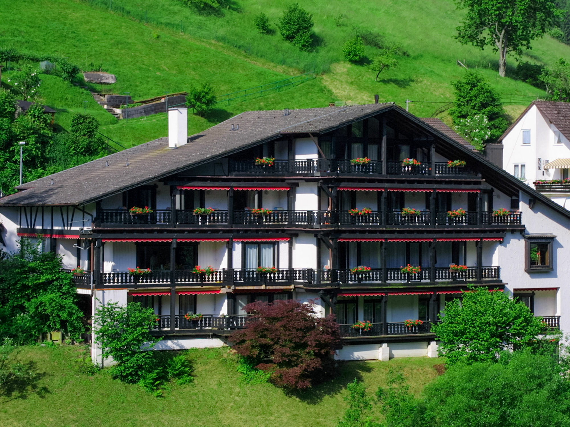 Kraehenbad Hotel Alpirsbach Exterior foto